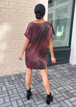 Buddy Love Baker Leopard Print Mini Dress-Puma***FINAL SALE***-Hand In Pocket