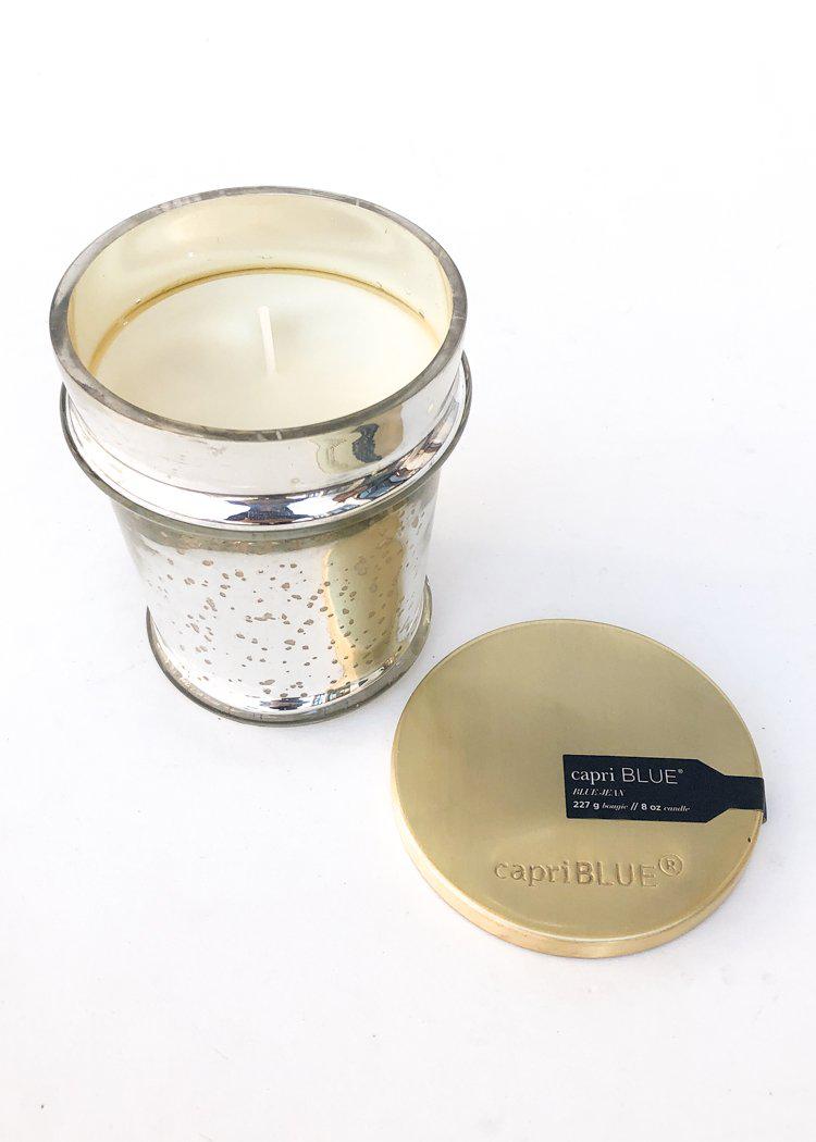 Capri Blue Blue Jean Mercury Found Candle-Hand In Pocket