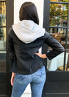 Chaser Stretch Cotton Twill Hooded Blazer-***FINAL SALE***-Hand In Pocket