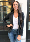 Chaser Stretch Cotton Twill Hooded Blazer-***FINAL SALE***-Hand In Pocket