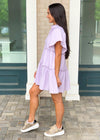 Karlie Wisteria Tiered Dress-Hand In Pocket