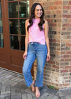 Blank NYC Fare Warning Wide Leg Jeans***FINAL SALE***-Hand In Pocket