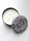 Voluspa 3 Wick Tin Candle - Panjore Lychee-Hand In Pocket