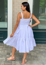 Caprice Tiered Midi Dress ***FINAL SALE***-Hand In Pocket