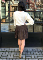 Brussels Smocked Waist Skirt ***FINAL SALE***-Hand In Pocket