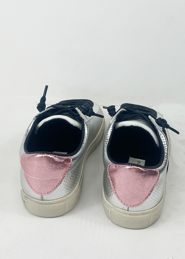 Vintage Aimee Chrome Sneaker-***FINAL SALE***-Hand In Pocket