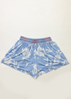 PJ Salvage Luxe Floral Short - Ice Blue-Hand In Pocket