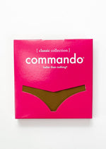 Commando Classic Solid Bikini - Caramel-Hand In Pocket