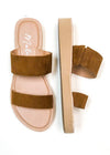 Matisse Tees Double Strap Suede Mini Platform Sandal -***FINAL SALE***-Hand In Pocket