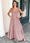 Antonia Floral Tiered Maxi Dress - Multi-***FINAL SALE***-Hand In Pocket