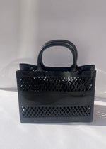 Andi Small Book Tote - Black-***FINAL SALE***-Hand In Pocket