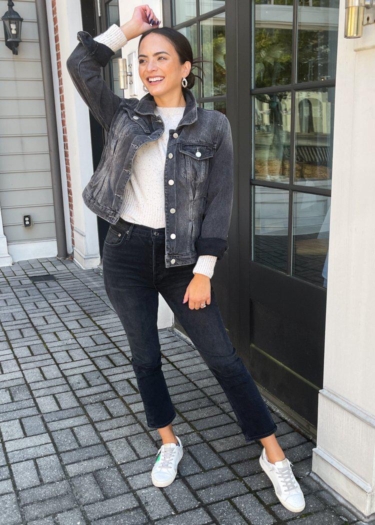 Hoodie Denim Jacket + Weekend Plans