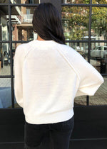 RD Syle Anya Mock Neck Dolman Sleeve Sweater-Hand In Pocket