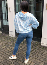 Z Supply Eva Spiral Tie Dye Sweatshirt-Blue Agave ***FINAL SALE***-Hand In Pocket