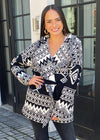 |EXTRA 25% OFF| Visalia Fringed Wrap Cardigan***FINAL SALE***-Hand In Pocket
