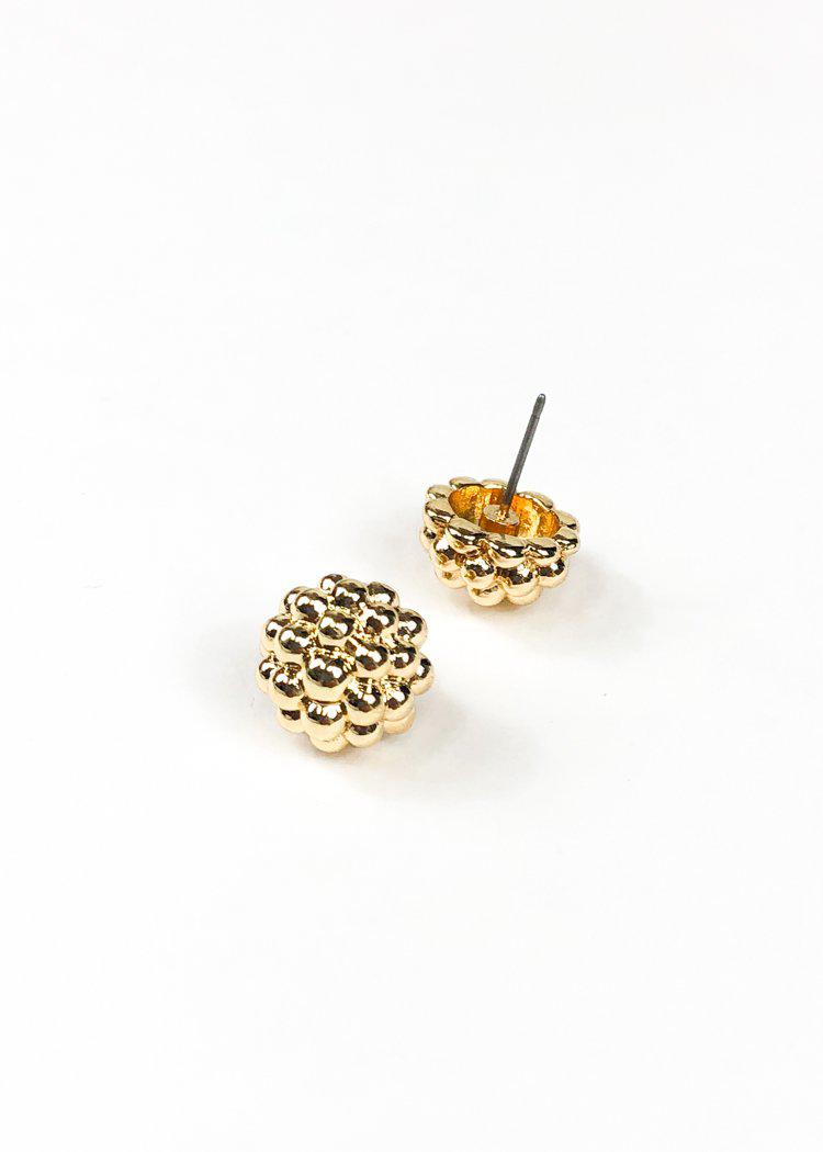 Dome Studs - Gold-Hand In Pocket