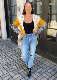 Sully Looped Fringe Cardigan-***FINAL SALE***-Hand In Pocket