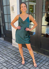 Adelyn Rae Aria Cowl Neck Slip Dress***FINAL SALE***-Hand In Pocket