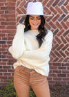 Arapahoe Cableknit Sweater-Hand In Pocket