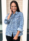 Blank NYC Welcome To The Jungle Leopard Print Denim Jacket ***FINAL SALE***-Hand In Pocket