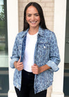 Blank NYC Welcome To The Jungle Leopard Print Denim Jacket ***FINAL SALE***-Hand In Pocket
