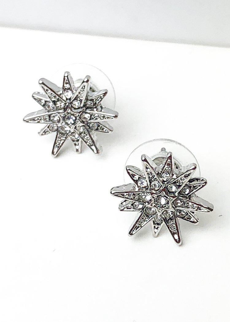 Celestial Studs - Silver-Hand In Pocket