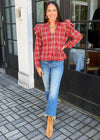 Blank NYC Check That Out Blouse***FINAL SALE***-Hand In Pocket
