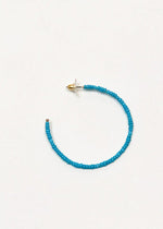 Tropicana Hoops-Turquoise-Hand In Pocket