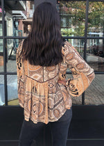 Calabria Peasant Blouse-***FINAL SALE***-Hand In Pocket
