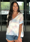 Karlie Watersound V Neck Essential Blouse-Hand In Pocket