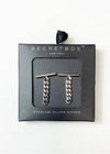 Bar and Chain Earring - Silver-***FINAL SALE***-Hand In Pocket