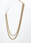 Bracha Gigi Layered Chain Necklace - Gold-Hand In Pocket