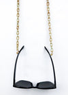 Bracha Jillian Acrylic Face Mask Chain - Neutral-Hand In Pocket