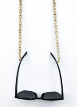 Bracha Jillian Acrylic Face Mask Chain - Neutral-Hand In Pocket