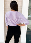 Karlie Short Sleeve Velvet Bodysuit ***FINAL SALE***-Hand In Pocket