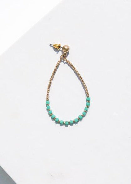 Rockport Beaded Colorful Drop Earrings - ***FINAL SALE***-Hand In Pocket