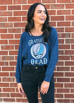 Chaser Grateful Dead Classic Skull Sweatshirt ***FINAL SALE***-Hand In Pocket