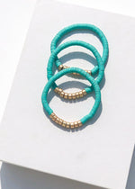 Medocino Stretch Beaded Bracelet Set of 3 - Turquoise-Hand In Pocket