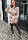 Emmie Aztec Button Down Long Sleeve Jacket ***FINAL SALE***-Hand In Pocket
