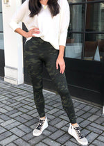 Spanx Look at Me Now High-Rise Camo Leggings - Green-***FINAL SALE***-Hand In Pocket