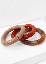 Alto Stretch Stack Bracelet-Brick-***FINAL SALE***-Hand In Pocket