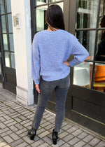 BB Dakota Mixed Business Sweater-***FINAL SALE****-Hand In Pocket