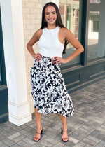 Sloan Floral Print Skirt/Dress ***FINAL SALE***-Hand In Pocket