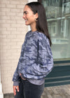 Z Supply Noa Marled Pullover-Hand In Pocket