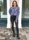 Z Supply Noa Marled Pullover-Hand In Pocket