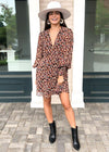 Buddy Lover Parker Harvest Dress-Hand In Pocket