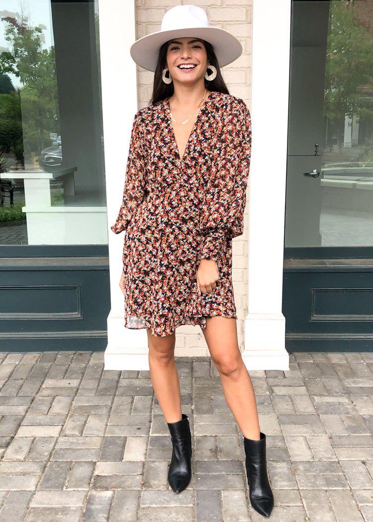 Buddy Lover Parker Harvest Dress-Hand In Pocket