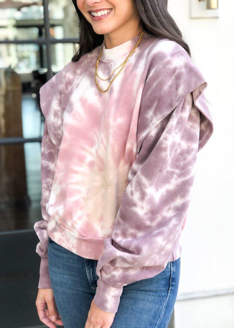 Jones Tie Dye Sweatshirt-Hand In Pocket