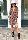 Buddy Lover Parker Harvest Dress-Hand In Pocket