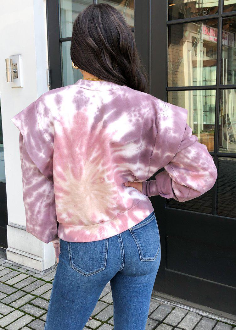 Jones Tie Dye Sweatshirt-Hand In Pocket